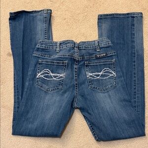 Cowgirl Tuff Blue Boot Cut Jeans